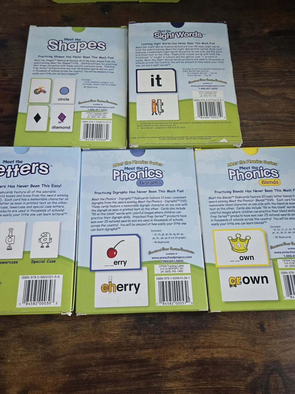 Preschool Prep Company Huge Learning Lot - Flashcards, Workbooks, Easy Readers